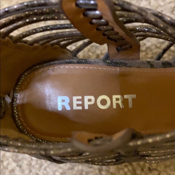 Report Snakeskin Sandals - Picture 3 of 4